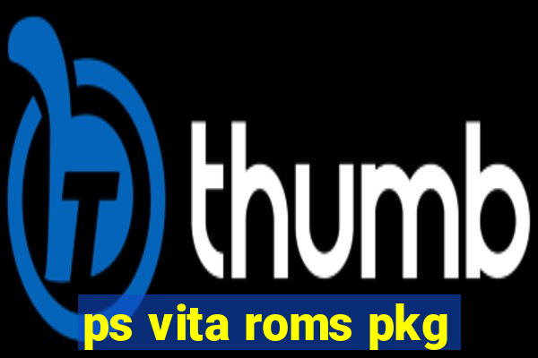 ps vita roms pkg